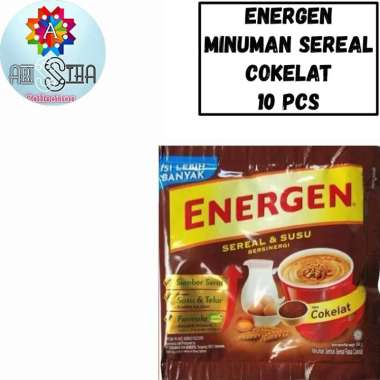Energen Minuman Sereal Kemasan Sachet Cokelat 10 Pcs