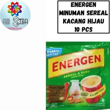 Energen Minuman Sereal Kemasan Sachet KacangIjo 10 Pcs