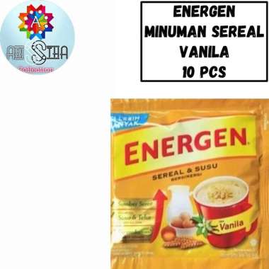 Energen Minuman Sereal Kemasan Sachet Vanila 10 Pcs