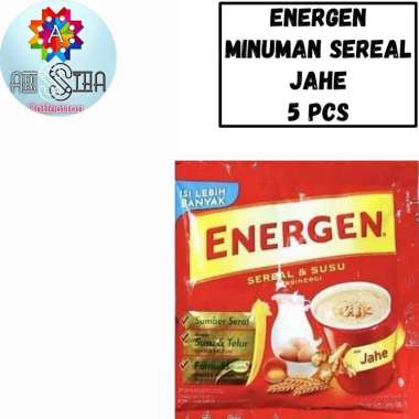 Energen Minuman Sereal Kemasan Sachet Jahe 5 Pcs