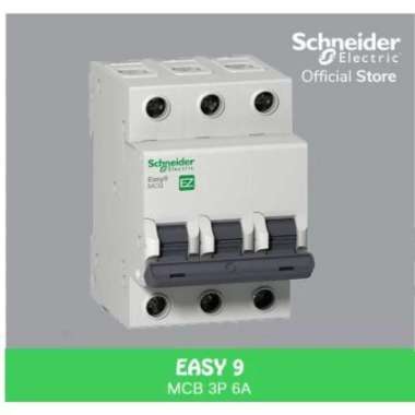MCB 3P 4.5kA EASY9 6A, 10A, 16A, 20A, 25A, 32A, 40A SCHNEIDER 10A