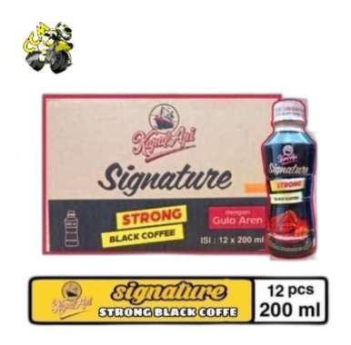 Promo Harga Kapal Api Kopi Signature Drink Strong Black Coffee 200 ml - Blibli