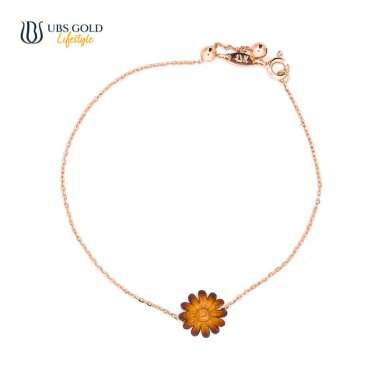 UBS Gold Gelang Emas Audrey - Ksg1203 - 17k Adj 19cm-Rose Gold