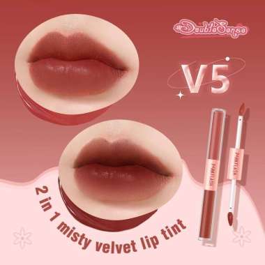 PINKFLASH 2 IN 1 DUO LIPGLOSS Lipstik Ombrelips V05