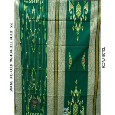 SARUNG BHS MASTERPIECE MOTIF SGL HIJAU BOTOL