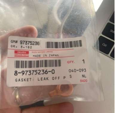 Ring Paking Pipa Nozzel Nosel Tembaga Isuzu Panther Kapsul Turbo Traga NLR 55 NMR 71