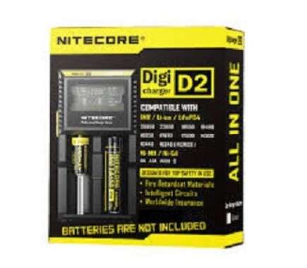 Nitecore D2 Charger Baterai Universal Charger