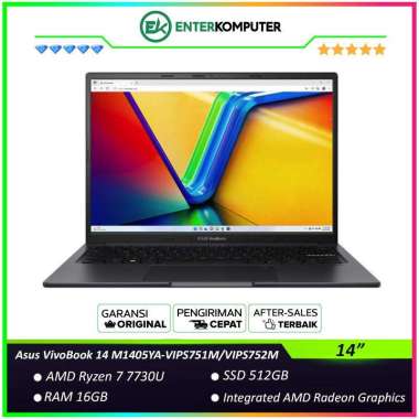 Asus VivoBook 14 M1405YA-VIPS751M/VIPS752M - Ryzen 7 7730U RAM 16GB