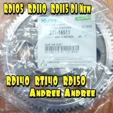 Gear Camshaft Noken As RD105 DI New - RD110 DI New - RD115 DI New RD140 DI New - RT140 DI New - RD15