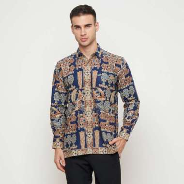 Rizkya Batik Kemeja Batik MD Lengan Panjang M