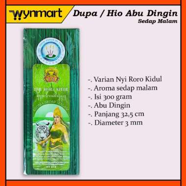 Dupa / Hio Wangi Panjang 32,5 cm Isi 300 Gram Sedap malam