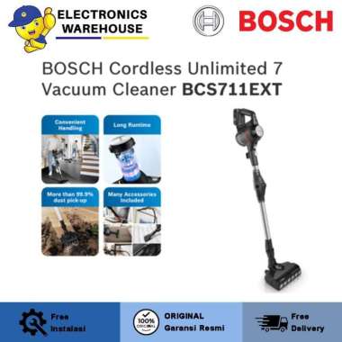 Bosch Cordless Vacuum Cleaner Unlimited 7 BCS711EXT
