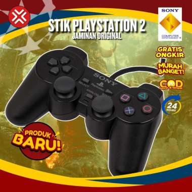 SONY Stik Stick PS2 Playstation 2 Wireless Sony Original Pabrik Getar