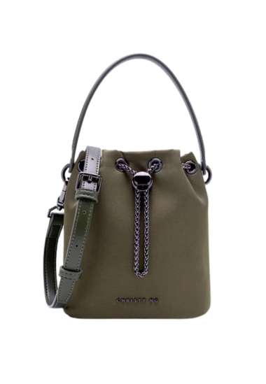 Maria Mini Bucket Bag Olive Green