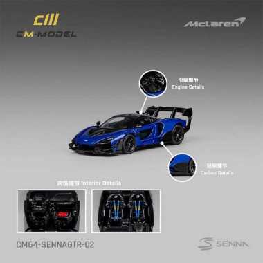 CM Model Diecast Mobil McLaren Senna GTR CM64-SENNAGTR-02