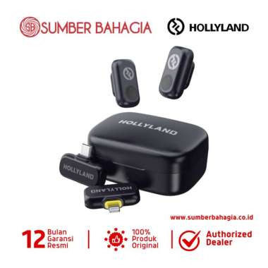 Sumber Bahagia - Hollyland LARK A1 Combo Wireless Microphone