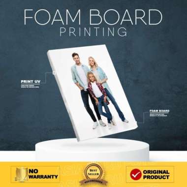 Cetak Foto Foam Board / Foam Board Printing Ukuran 30x30cm