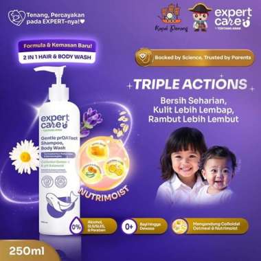 Expert Care 2in1 Gentle prOATect Shampoo and Body Wash - Pump 250 ml