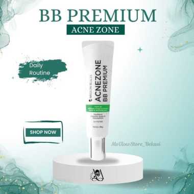 MS Glow Acne Zone BB Cream Premium | Sunscreen & Tone Up Cream, Melembapkan, Mencerahkan, Meratakan