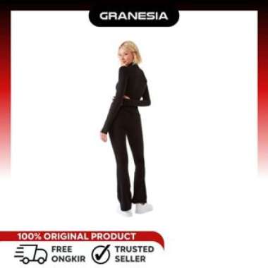 (GRANESIA) Jaket Olahraga Slim Fit Anko Active Womens Long Sleeve Ultrasoft Jacket|Jaket lari Muslim
