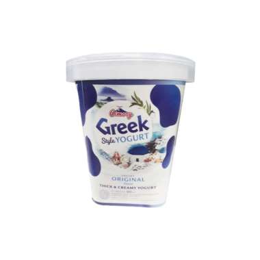 Promo Harga Cimory Greek Style Yogurt Plain 400 ml - Blibli