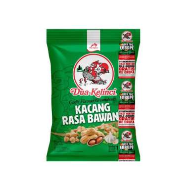 Dua Kelinci Kacang Rasa Bawang 180 gr