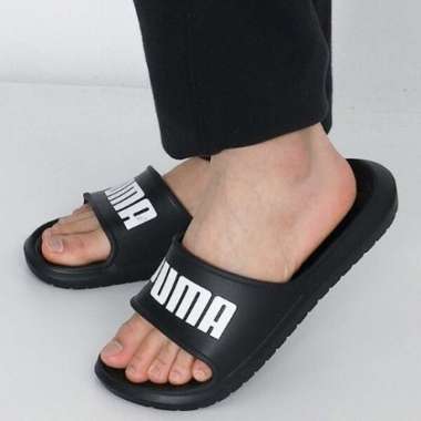 PUMA Sandal Slide Divecat V2 Lite Black- White 374823 01 4=37=23Cm