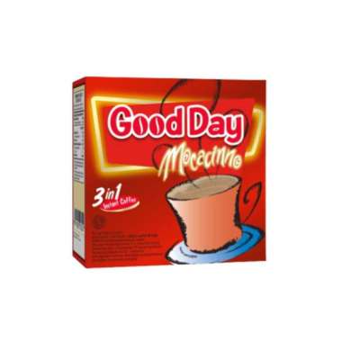 Promo Harga Good Day Instant Coffee 3 in 1 Mocacinno per 5 sachet 20 gr - Blibli