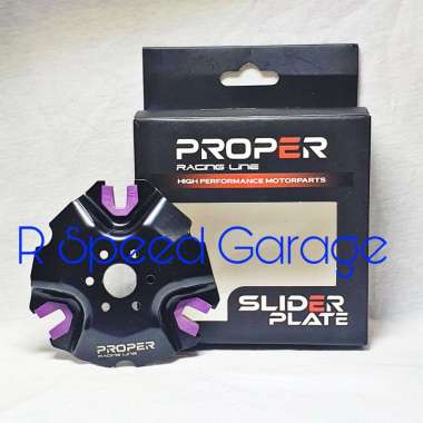 TUTUP RUMAH ROLLER SLIDER PLATE PROPER MIO M3 MIO S MIO Z 2SX