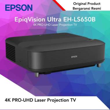 Epson EpiqVision Ultra EH-LS650B 4K PRO-UHD Laser Projection TV
