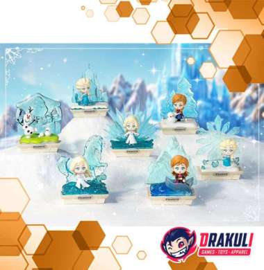 Toys 52TOYS Disney Frozen Aurora Dreamland Series Figure Blind Box