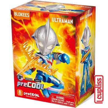 BLOKEES 74847 Figure Ultraman Precool 06 Utraman Nexus Junis Blue