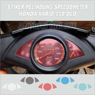 Stiker Anti Gores Spido Vario 110 Old/Vario 110 Karbu Sticker Speedometer Merah
