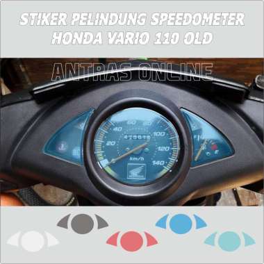 Stiker Anti Gores Spido Vario 110 Old/Vario 110 Karbu Sticker Speedometer Biru