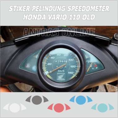 Stiker Anti Gores Spido Vario 110 Old/Vario 110 Karbu Sticker Speedometer Blue Ice