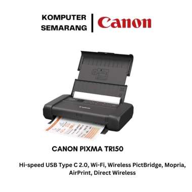 Printer Portabel Canon PIXMA TR150 - Teknologi Inkjet FINE