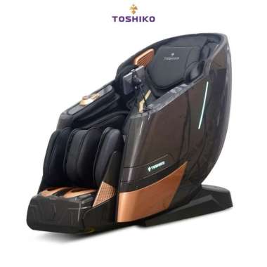 Toshiko T96 Kursi Pijat 4D Premium Full Body Massage Hitam