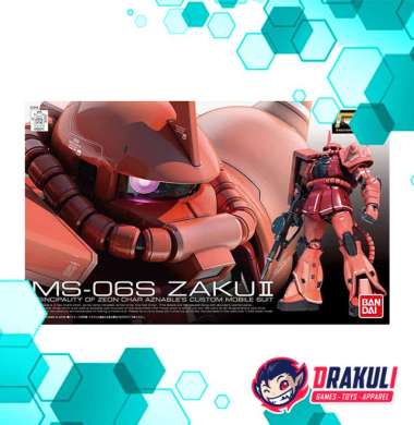 BANDAI Plamo RG MS-06S Zaku II 02