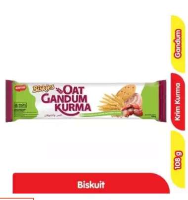 Biskies Oat Gandum Kurma 108gr