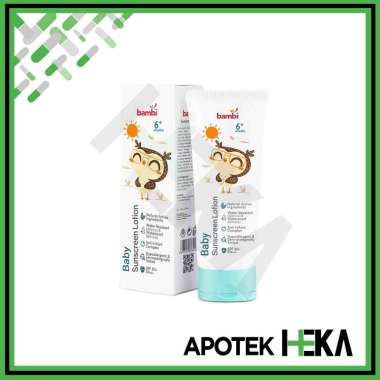 Bambi Baby Sunscreen Lotion 100 ml - Tabir Surya Bayi SPF 30