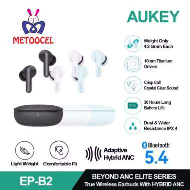 AUKEY EP-B2 TWS Earbuds Wireless Bluetooth Beyond Anc Elite IPX4 TWS