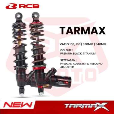 Shock Tabung Shockbreaker RCB Flow Pro Vario 125 150 330mm Tarmax Titanium