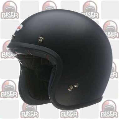 Bell Moto Custom 500 - Helm Half Face - Cakil Helmet - Bogo Helm Retro Open Face Classic Helmet MATT