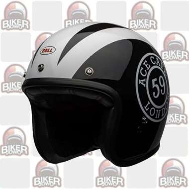 Bell Moto Custom 500 - Helm Half Face - Cakil Helmet - Bogo Helm Retro Open Face Classic Helmet ACE 
