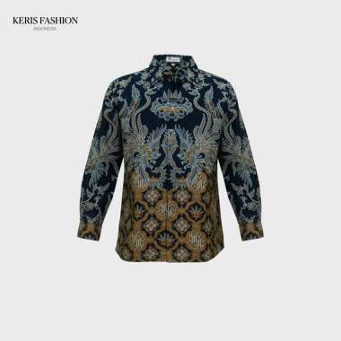 Keris Gallery Batik Kemeja Reguler Fit Lengan Panjang Motif Keris Peksi Wijoyo Merah 16