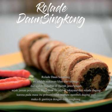 Rolade Daun Singkong D9 D-9 Khas Sala tiga Frozen Oleh Oleh Sala tiga (Jakarta Timur)