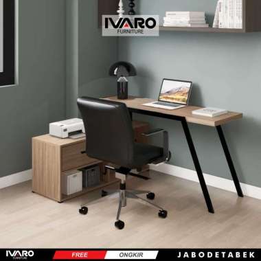 Ivaro Medira Meja Kerja / Office Table / Meja Minimalis
