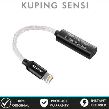 JCALLY JM45L LIGHTNING TO 3,5MM HIRES LOSSLESS DAC ES9318 32BIT/384KHZ JM45L
