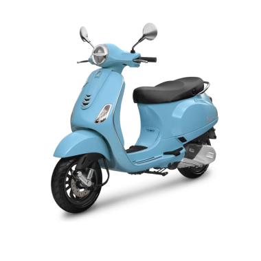 Vespa LX 125 I-GET Facelift Sepeda Motor [VIN 2022/ OTR Jawa Timur] Blue Capri Jawa Timur