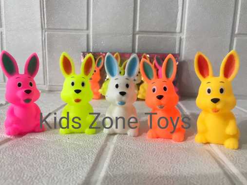 Mainan Kelinci Karet Bunyi Cit B810 1 Pcs